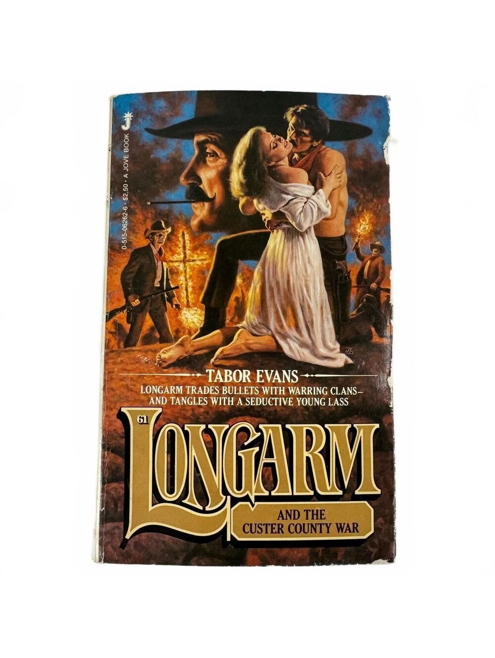 Longarm and the Custer County War by Tabor Evans (paperback)
